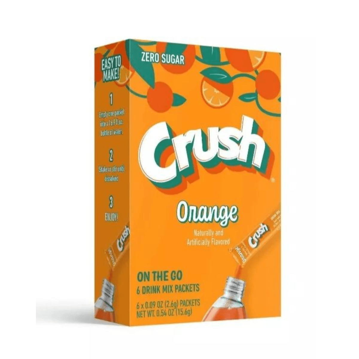 Crush Orange Singles on the go - 6pk