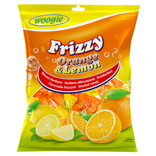 Frizzy Orange & Lemon Candies 170g