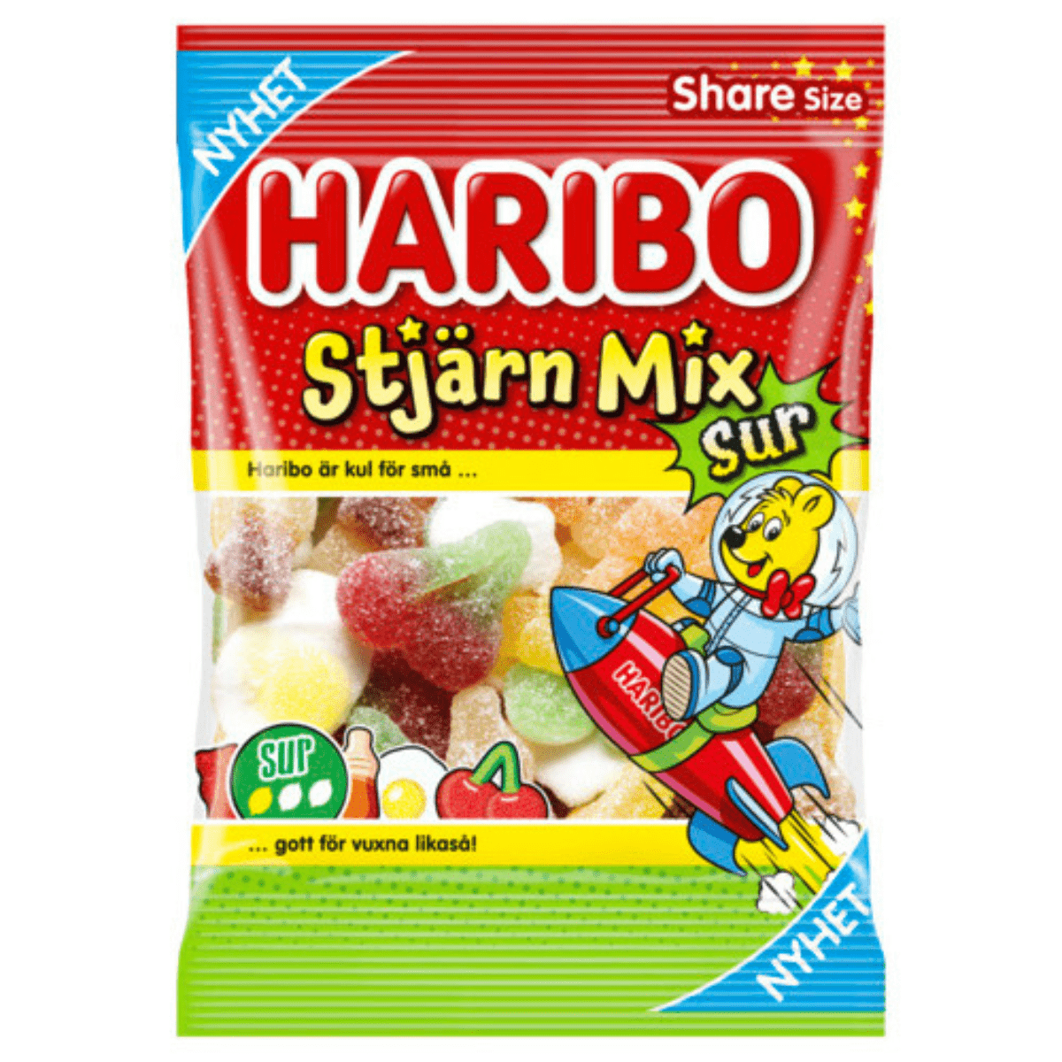 Haribo Stjernemix Sur 150g