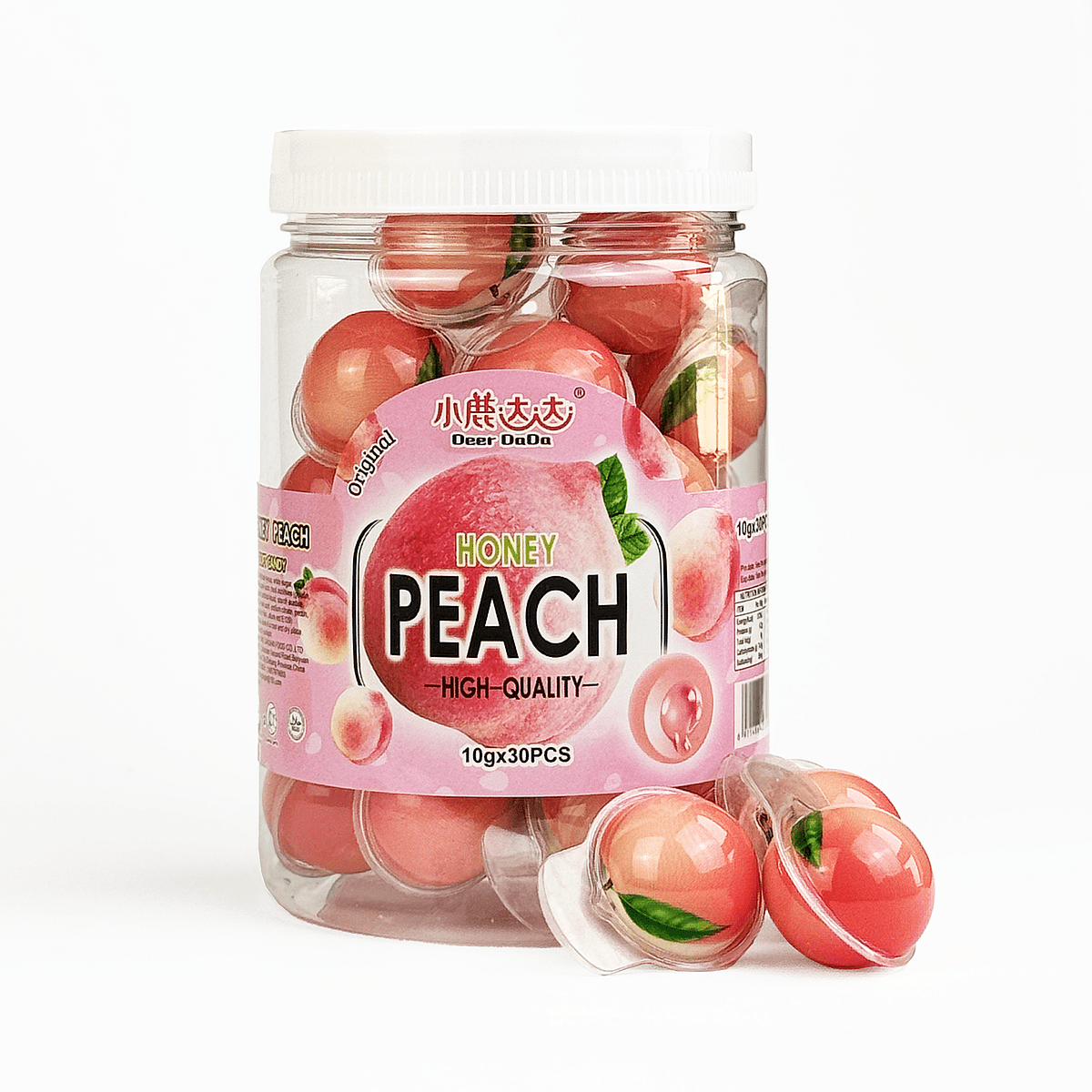 Honey Peach Soft Candy 30pk