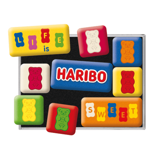 Magnetsett - Haribo Life is Sweet