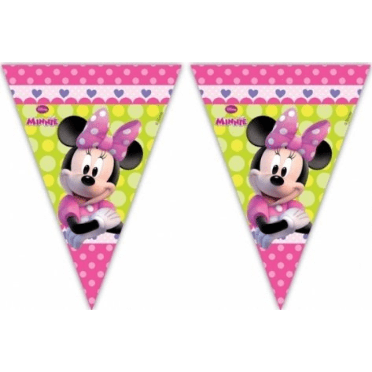 Minnie Happy Helpers, Flaggbanner