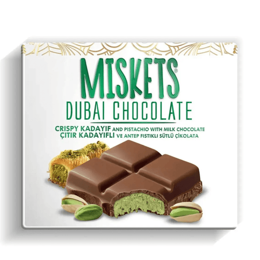 Miskets Dubai Chocolate 100g