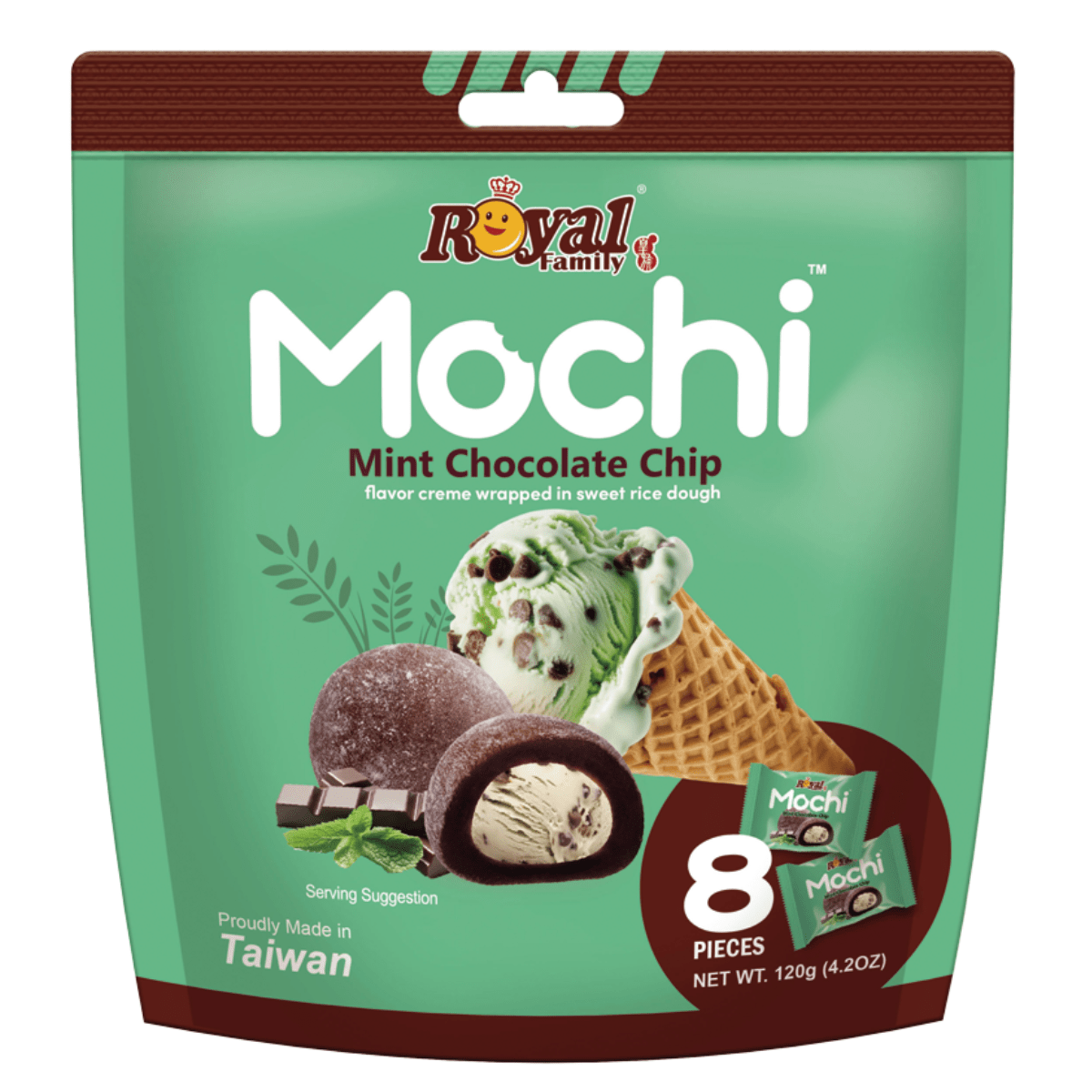 Mochi Mint Chocolate Chip 120g