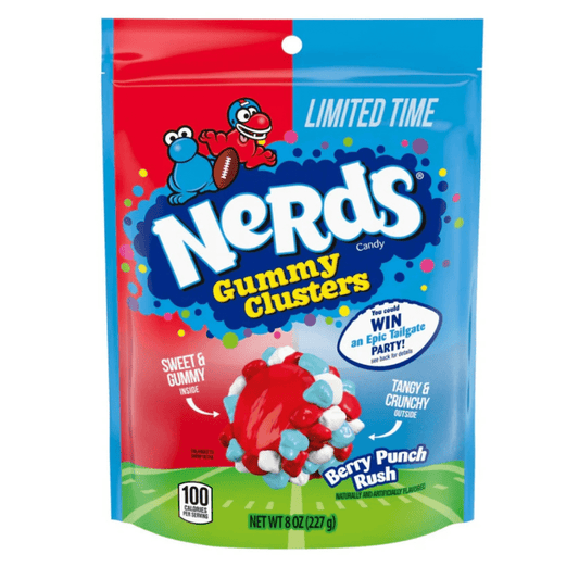 Nerds Gummy Cluster Berry Punch Rush 227g