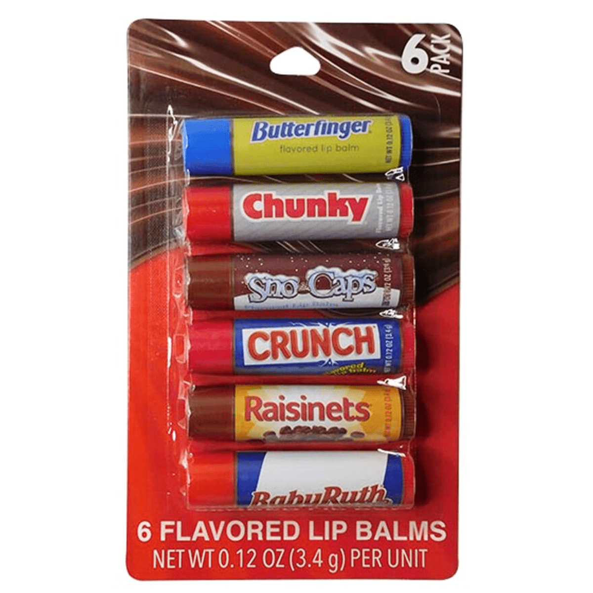 Nestle 6 Flavored Lip Balms