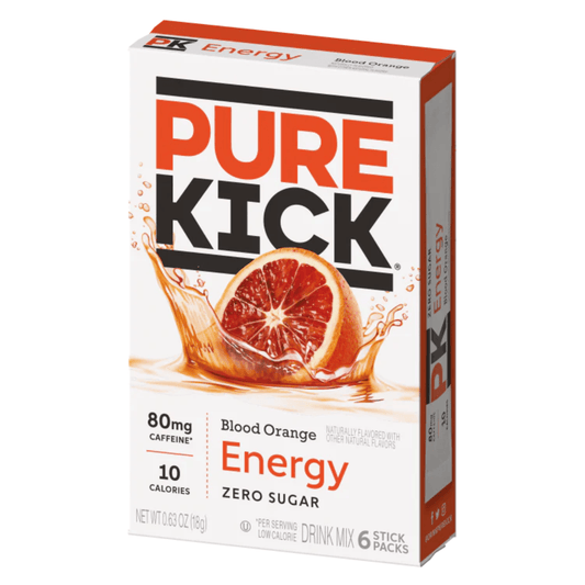 Pure kick Energy drink mix - Blood Orange 6pk