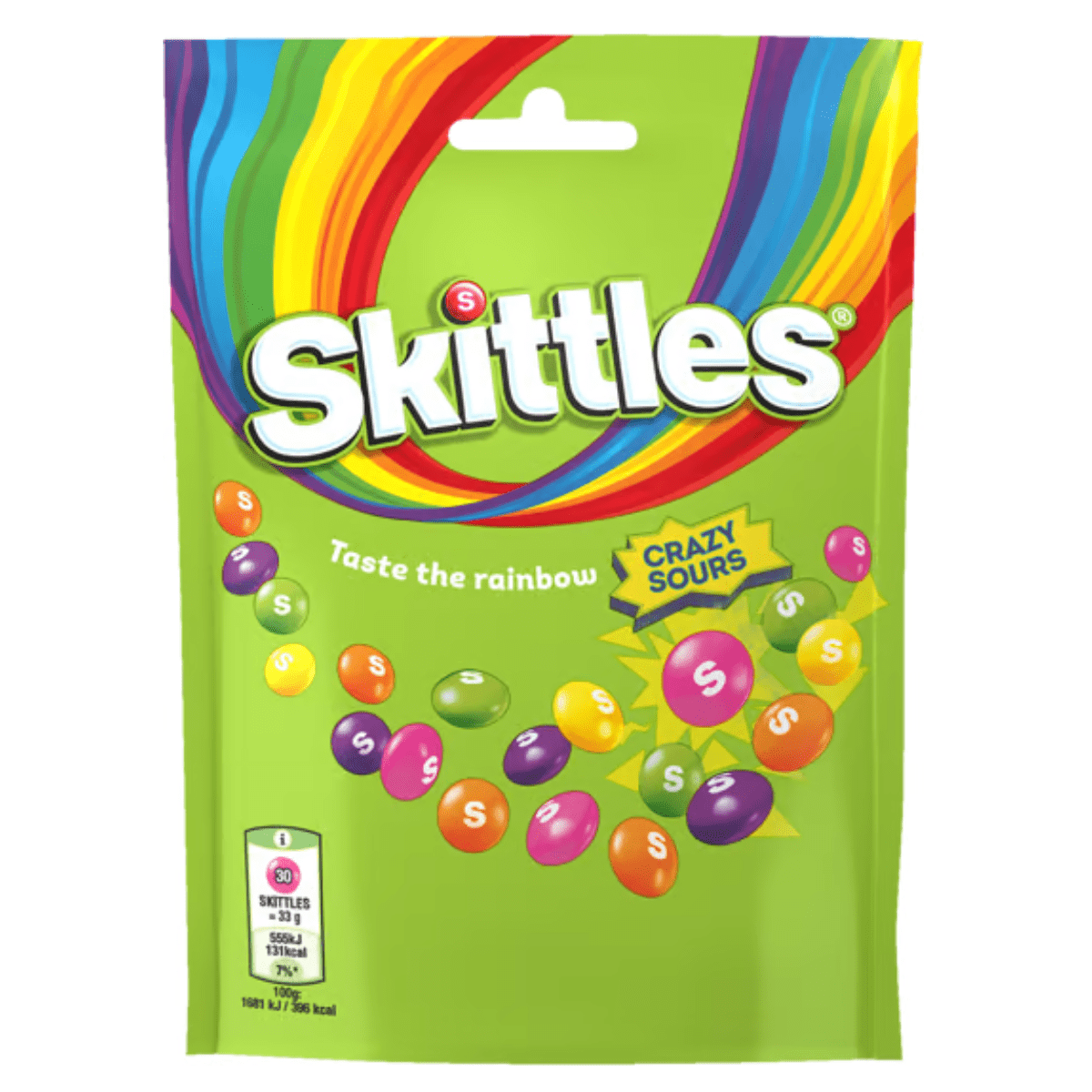 Skittles Crazy Sour 152g