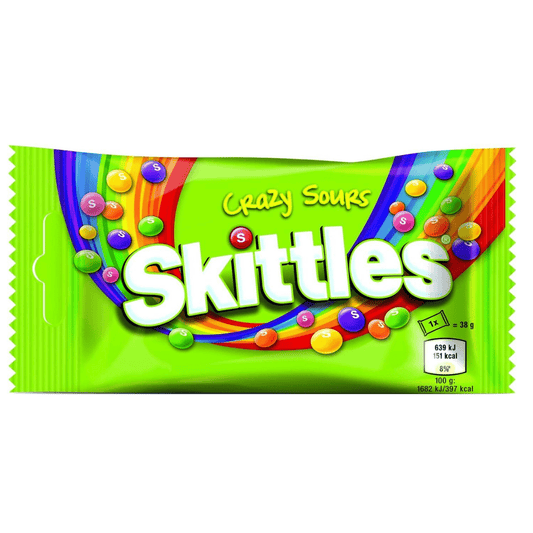 Skittles Crazy Sour 38g DATOVARE