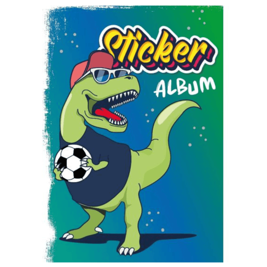 Sticker Album 14,5x21cm Dino