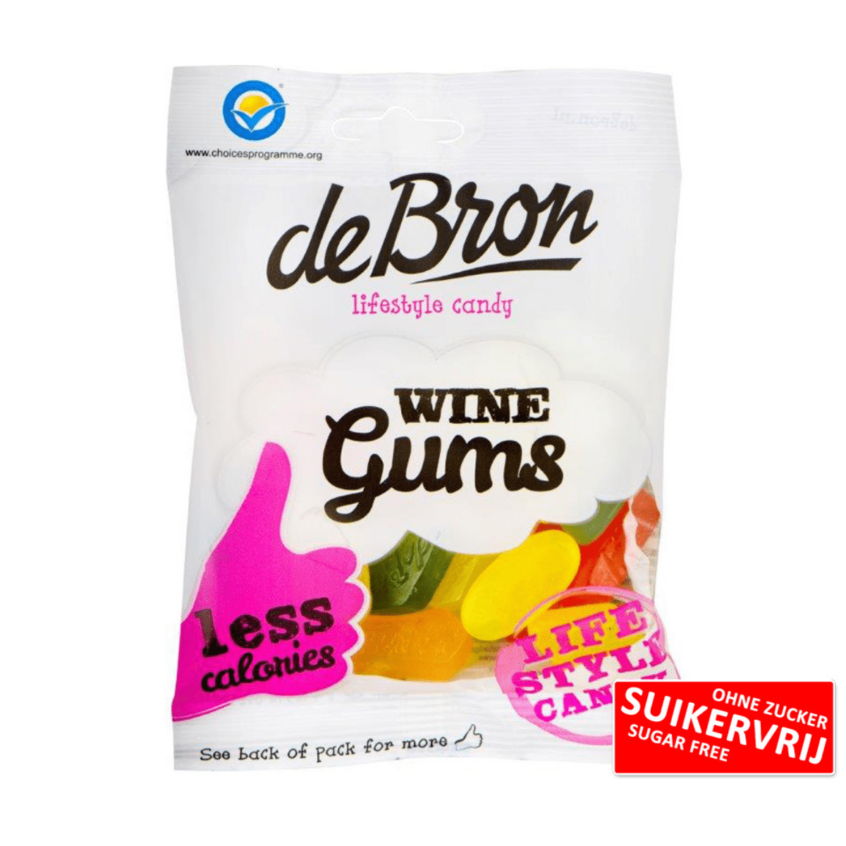 DeBron Winegums Sukkerfri 100g